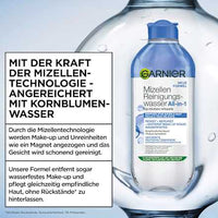 Mizellenwasser empfindliche Haut und Augen All in 1, 400 ml