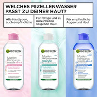 Mizellenwasser empfindliche Haut und Augen All in 1, 400 ml