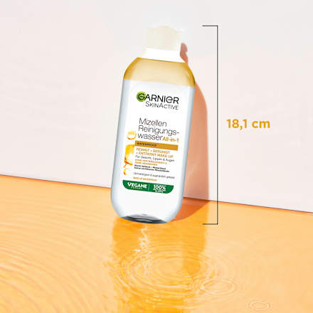 Micellair water Waterdicht Alles in 1, 400 ml