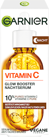 Night Serum Glow Booster met vitamine C en hyaluronzuur, 30 ml