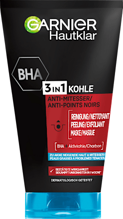 Reinigingsgel Hautklar 3-in-1 Anti-mee-eter, 150 ml