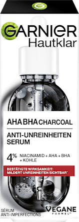 Anti-Onzuiverheden Serum AHA + BHA Houtskool, 30 ml