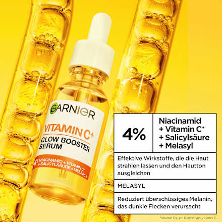 Serum Glow Booster, Vitamin C Anti-Dunkle-Flecken, 30 ml