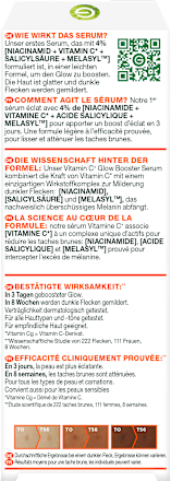 Serum Glow Booster, Vitamin C Anti-Dunkle-Flecken, 30 ml