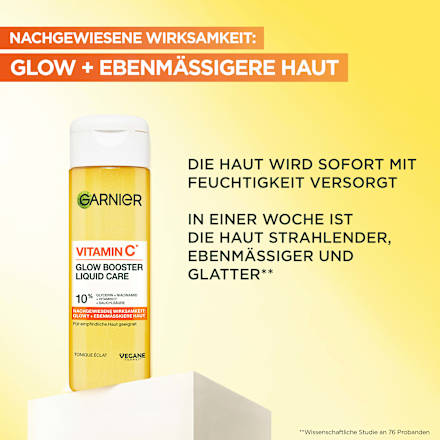 Toner Vitamine C Glow Vloeibare Verzorging, 120 ml