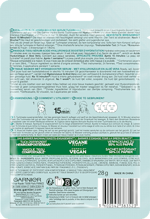 Sheetmasker Hydra Bomb Aloë Vera, 28 g