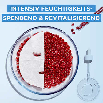 Hydra Bomb Granaatappel Sheetmasker, 28 g