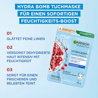 Hydra Bomb Granaatappel Sheetmasker, 28 g