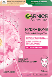 Hydra Bomb Sakura Glow-Boosting sheetmasker, 28 g