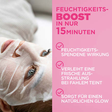 Tuchmaske Hydra Bomb Sakura Glow-Boosting, 28 g