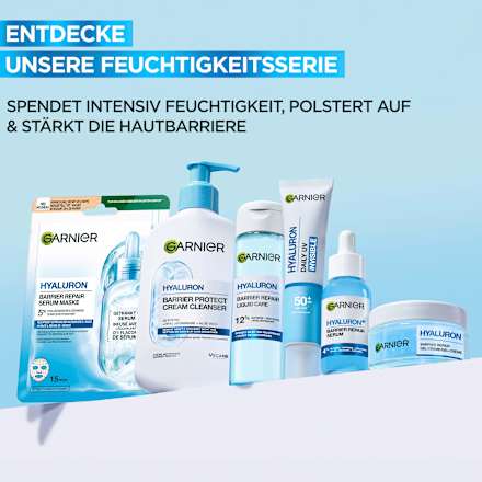Tuchmaske Serum Hyaluron Barrier Repair, 28 g Garnier Skin Active