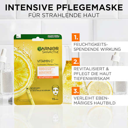 Vitamine C sheetmasker, 28 g