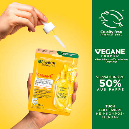 Vitamine C sheetmasker, 28 g