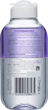 Oogmake-upremover 2-in-1, waterdicht, 125 ml