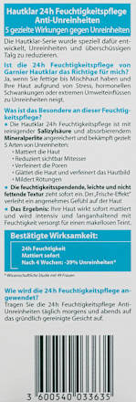 Gesichtscreme Hautklar, Anti-Unreinheiten, 40 ml GARNIER SKIN NATURALS