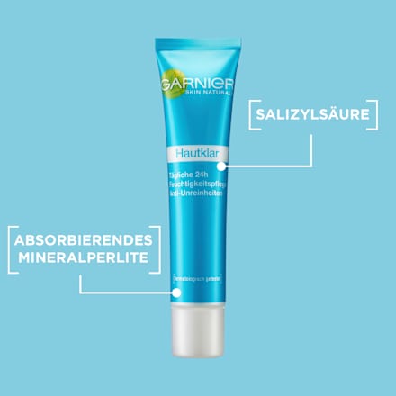 Gesichtscreme Hautklar, Anti-Unreinheiten, 40 ml GARNIER SKIN NATURALS