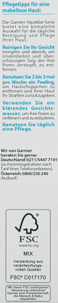 Gesichtscreme Hautklar, Anti-Unreinheiten, 40 ml GARNIER SKIN NATURALS