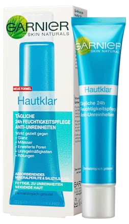 Gesichtscreme Hautklar, Anti-Unreinheiten, 40 ml GARNIER SKIN NATURALS