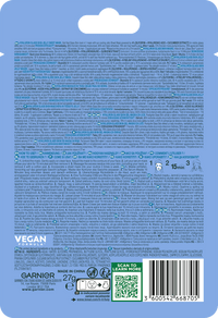 GARNIER SKIN NATURALS Tuchmaske Hyaluron Glass Skin Jelly Sheet Mask, 27 g