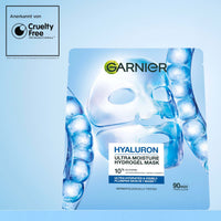 GARNIER Tuchmaske Hyaluron Ultra Moisture Hydrogel, 25 g