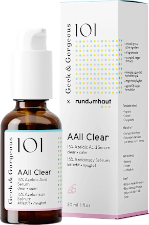 Geek&Gorgeous Gesichtserum 101 AAll Clear 15% Azelaic Acid, 30 ml