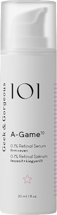 Gesichtsserum 101 A-Game-10 0.1% Retinal, 30 ml