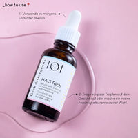 Gesichtsserum 101 HA 5 Rich, 30 ml
