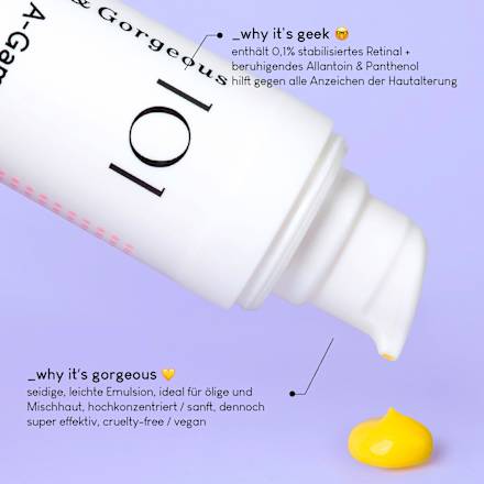 Serum 101 A-Game-10 0.1% Retinal, 30 ml Geek&Gorgeous