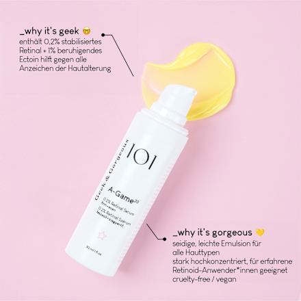 Serum 101 A-Game-20 0,2% Retinal, 30 ml Geek&Gorgeous