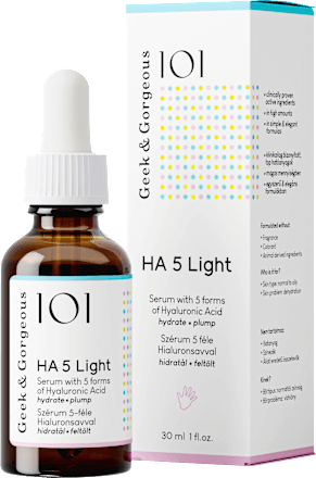 Serum HA 5 Light, 30 ml Geek&Gorgeous