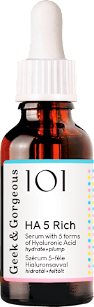 Serum HA 5 Rich, 30 ml Geek&Gorgeous