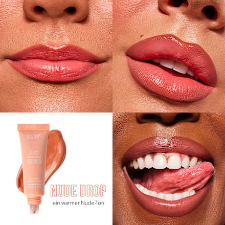 Lipbalm Glossy Duo Juicy Quench Nude Drop, 1 St Gender X Beauty