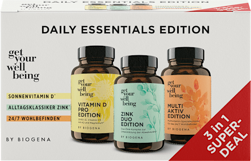 Daily Essentials Bundel Capsules 3 x 60 stuks, 94 g