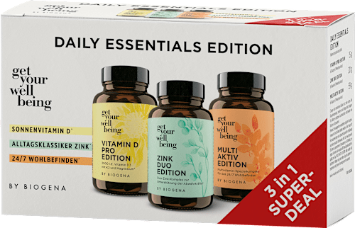 Daily Essentials Edition Kapseln Bundle 3 x 60 St, 94 g