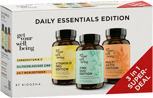 Daily Essentials Edition Kapseln Bundle 3 x 60 St, 94 g