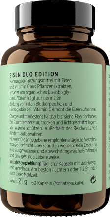 Eisen Duo Edition Kapseln 60 St, 21 g