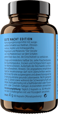 Gute Nacht Edition Kapseln 60 St, 41 g