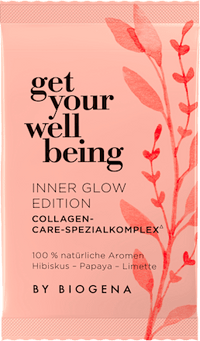 Kollagenpulver Inner Glow Sachets 7 St, 26 g get your well being BY BIOGENA