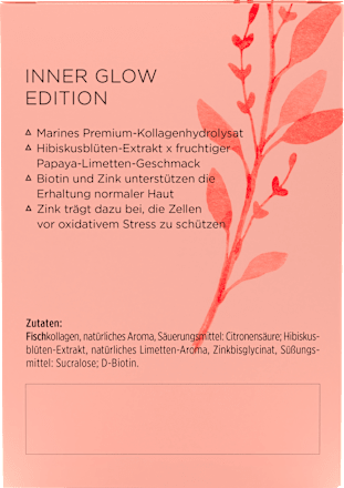Kollagenpulver Inner Glow Sachets 7 St, 26 g get your well being BY BIOGENA