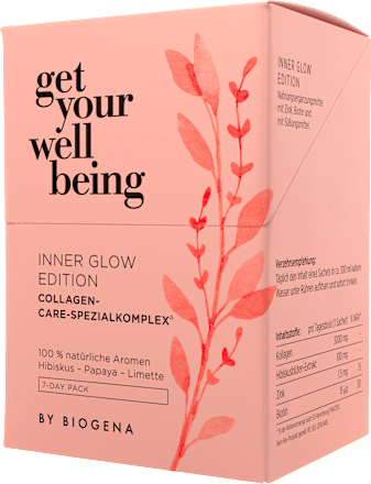 Kollagenpulver Inner Glow Sachets 7 St, 26 g get your well being BY BIOGENA
