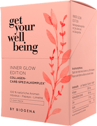 Kollagenpulver Inner Glow Sachets 7 St, 26 g get your well being BY BIOGENA
