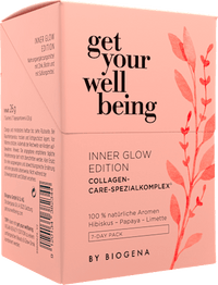 Kollagenpulver Inner Glow Sachets 7 St, 26 g get your well being BY BIOGENA