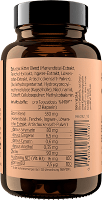 Leber Bitter Edition Kapseln 60 St, 27 g