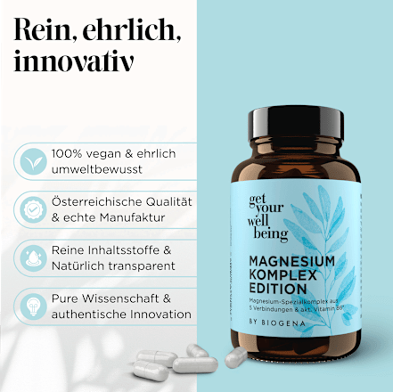 Magnesium Komplex Edition Kapseln 60 St, 46 g