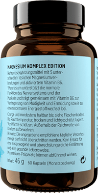 Magnesium Komplex Edition Kapseln 60 St, 46 g