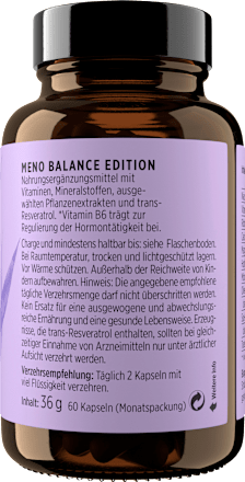 Meno Balance Edition Kapseln 60 St, 36 g