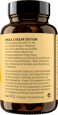 Omega 3 Vegan Edition Kapseln 30 St, 38 g