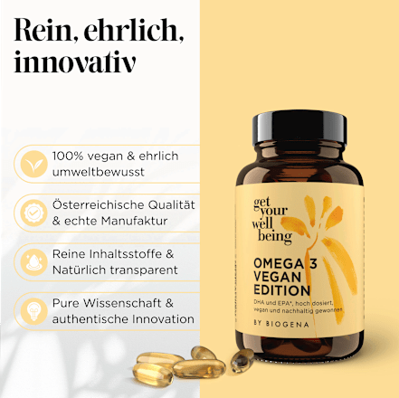 Omega 3 Vegan Edition Kapseln 30 St, 38 g
