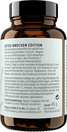 Osteo Knochen Edition Kapseln 60 St, 45 g