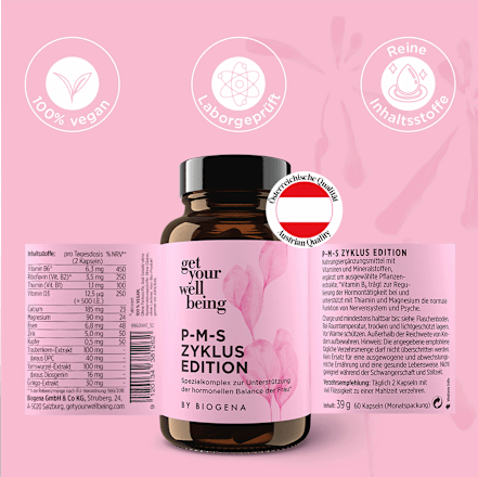 PMS Zyklus Edition Kapseln 60 St, 39 g